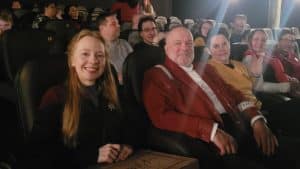 Zuschauer im Kino
