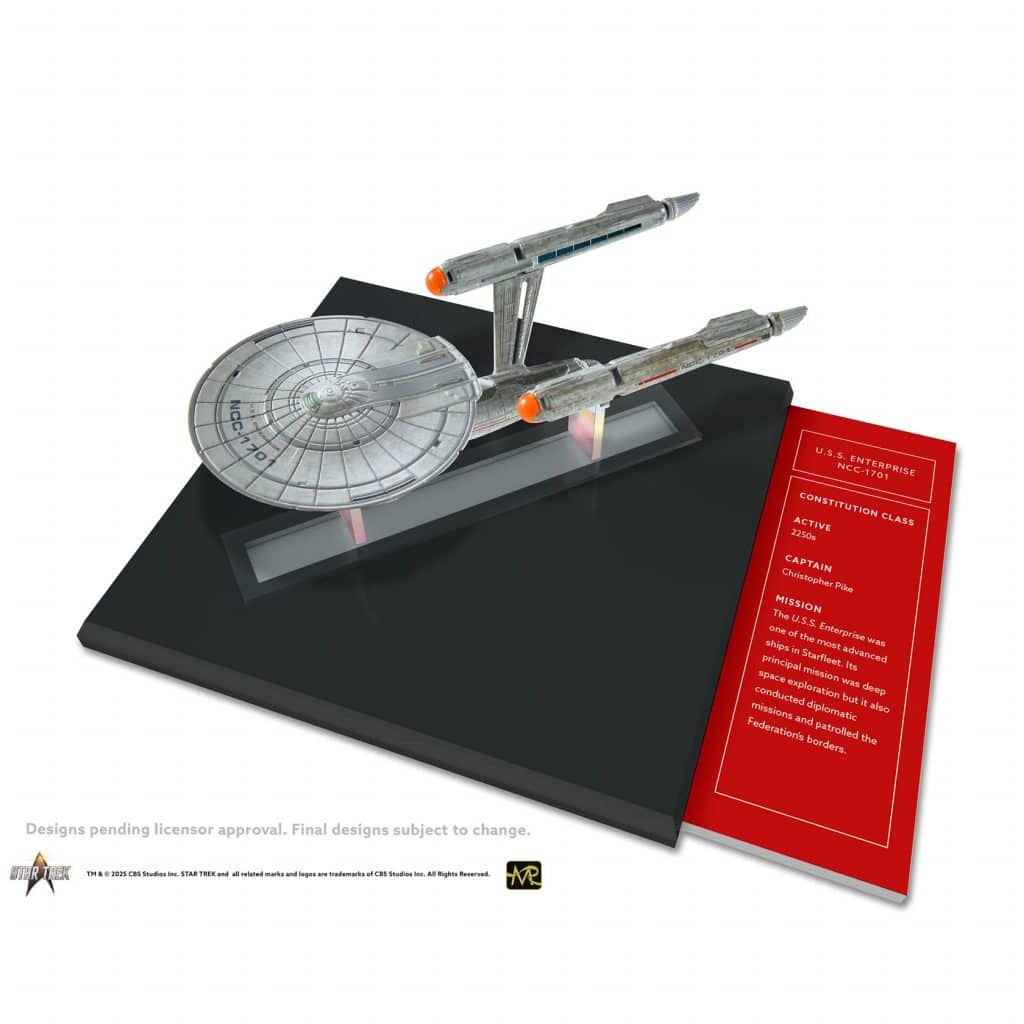 Master Replicas Modell der SNW Enterprise mit Begleitbuch