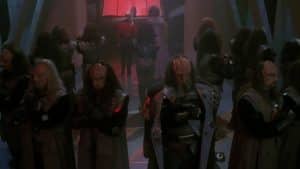 Die Mitglieder des Klingonischen Hohen Rats