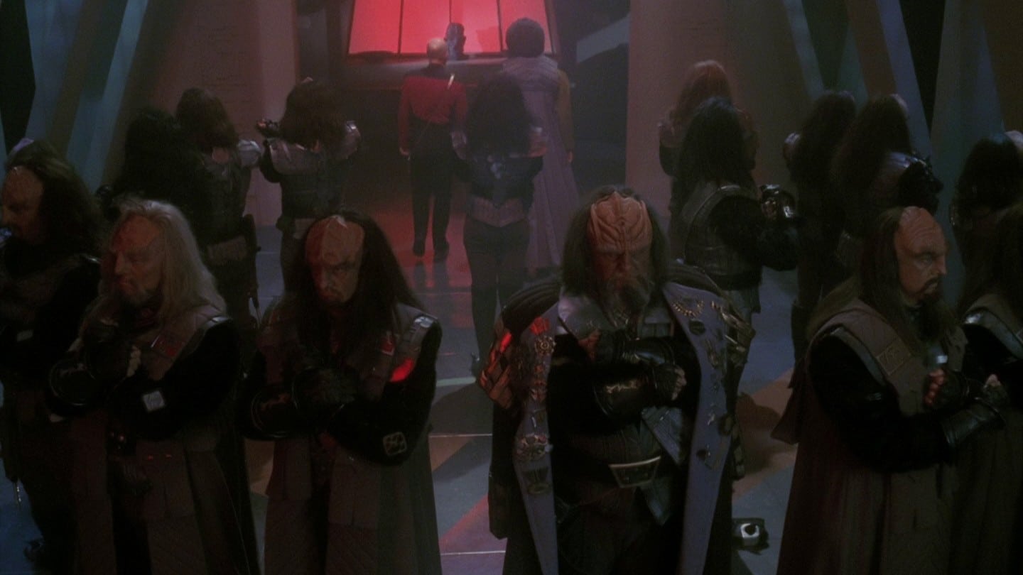Die Mitglieder des Klingonischen Hohen Rats